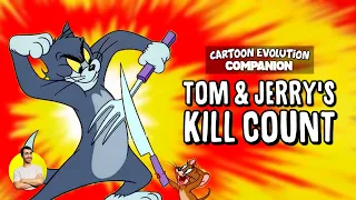 TOM & JERRY Kill Count — Every Tom Death | Cartoon Evolution Companion