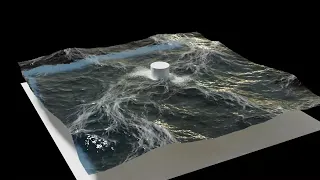 Blender additional foam using PaintMap.