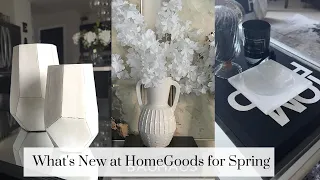 VLOG|HOMEGOODS SHOP WITH ME & HAUL|LOOK WHAT I FOUND AT HOMEGOODS TO DECORATE FOR SPRING