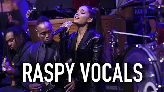 Ariana Grande - Raspy Vocals Compilation