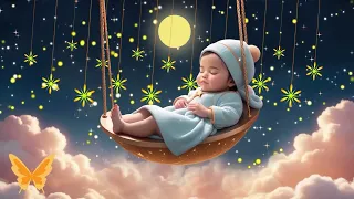 Super Relaxing Baby Lullaby To Go To Sleep Faster ♥ Mozart Brahms Lullaby 🌿 Baby Sleep Music