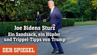 Joe Bidens Sturz: Ein Sandsack, ein Hüpfer und Trippel-Tipps von Trump | DER SPIEGEL