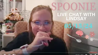 Late night #spoonie live chat, measuring my O2 stats & crochet #chronicillness #disabilityawareness