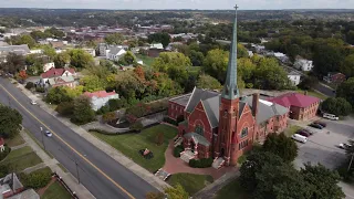 Aerial Trip Down Main St. Danville, VA