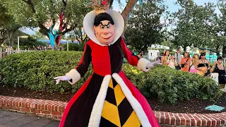 Queen of Hearts Meet & Greet at Mickey’s Not-So-Scary Halloween Party 2023 Including Brief Tweedles