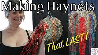 How to make haynets for Horses  | HAY NETS