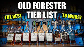 All Old Forester Bourbons RANKED - From BEST to WORST Tier List