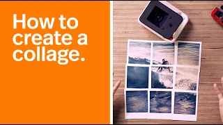 How to create a collage with the Polaroid Lab