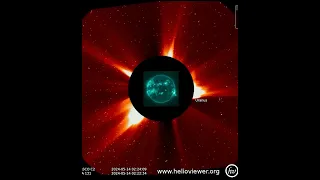 Active Sun spot, Rotates to the Earth facing side of the sun  #geomagneticstorm #solarstorm #space