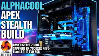 Alphacool Apex Stealth Custom Hardloop Build (w/ timelapse)