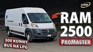 RAM 2500 ProMaster - Prawie 300 konny bus na gaz!