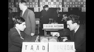 Candidates match 1968:Viktor Korchnoi vs Mikhail Tal gm 4