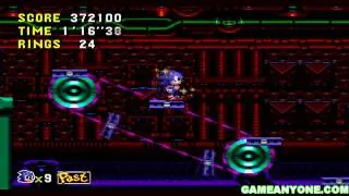 Sonic CD - Metallic Madness Zone Act 1