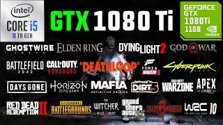 GTX 1080 Ti 11GB Test in 21 Games in 2022