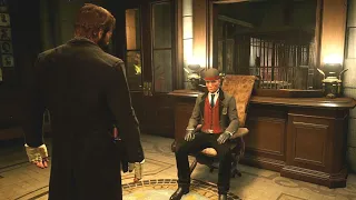 Arthur bribes Agent Milton for his freedom