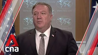 US Secretary of State Mike Pompeo calls Beijing's claims in South China Sea 'unlawful'