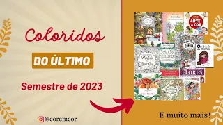 Tudo o que colori no último semestre de 2023