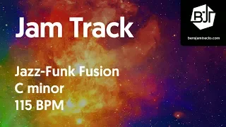 Jazz-Funk Fusion Jam Track in C minor "Wayfarer" - BJT #27