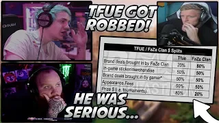 Ninja & Tim SHOCKED After Seeing Tfue's LEGIT FaZe Clan Contract! (Tfue Got ROBBED...)