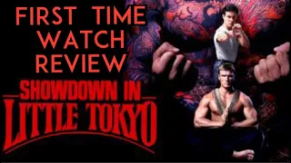 Review. First Time Watch! SHOWDOWN IN LITTLE TOKYO. (1991) #dolphlundgren#brandonlee #martialarts