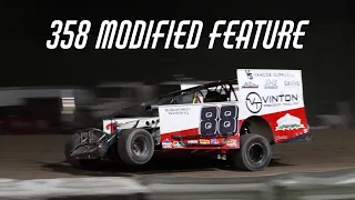 Merrittville Speedway 358 Modified Feature On Board w/ Shayne Pierce - July 1st 2023 | TOP 5 WIN!