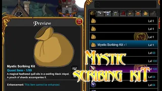 AQW MYSTIC SCRIBING KIT l TAPPING INTO THE ARCANE QUEST
