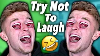 Try Not To LAUGH Challenge.. (SUPER HARD)