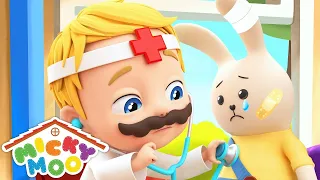 Baby Doctor Checkup | Micky Moo Nursery Rhymes & Kids Songs