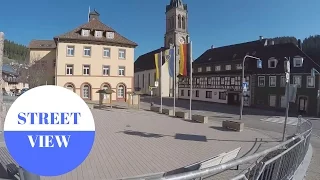 STREET VIEW: Vöhrenbach im Schwarzwald in GERMANY