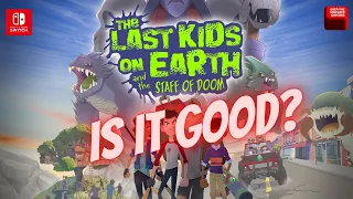 The Last Kids on Earth and The Staff of Doom Review