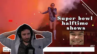 NymN reacts to every super bowl halftime show (1990-2024)