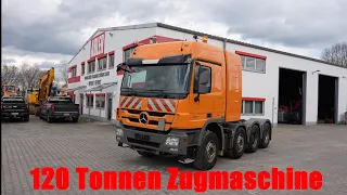 600PS und V8! Dieser Actros zieht dir alles Weg! MB 4160 Actros Titan MP3