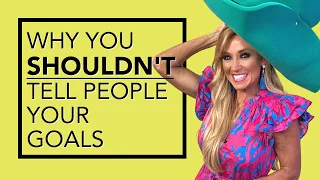 How Telling People Your Goals Destroys Your Success | HUGE Reasons You Should Keep Quiet