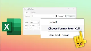 Excel - Find Replace Formatting | @efficiency365