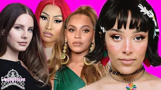 Doja Cat cancelled...for weird behavior | Lana Del Rey calls out Beyonce, Nicki, Ariana, etc.