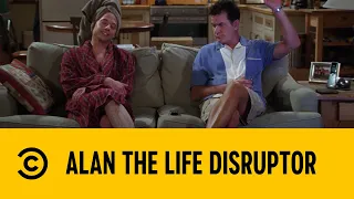 Alan The Life Disruptor | Two And A Half Men | Comedy Central Africa