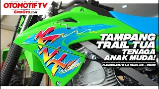 Tampang Ala Trail Tua 80an, Ini Dia Kawasaki KLX 150L Special Edition Versi 2020 l GridOto