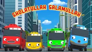 SHOLATULLAH SALAMULLAH 🎶 lagu anak islami versi tayo 🎶 sholawat viral 2022