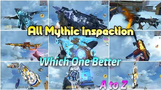 🥵All Mythic inspection & Ak117 + Mythic Switchblade & Krig 6 inspection | Which One Better in Codm🔥