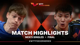 Anders Lind vs Xue Fei | MS Final | WTT Feeder Olomouc 2023