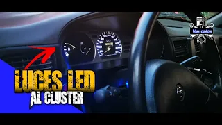 COMO PINTAR E ILUMINAR CON LED TU CLUSTER |URIELKLAS | NISSAN B13