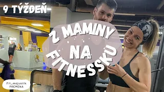 Z MAMINY NA FITNESSKU | TÝŽDENNÝ VLOG |  9 TÝŽDEŇ | FitUp, Nešťastie