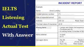 Complains to Clifton Antiques IELTS Listening Actual Test With Answer 2024 | Time Perspectives