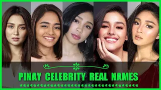 Pinay Celebrity Real Names - 2019