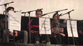 Orphan Black table read - Hot Docs Cinema