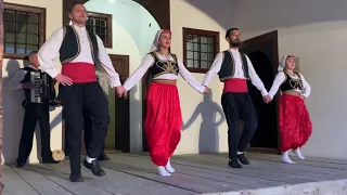 Traditional Bosnian dancing in Sarajevo