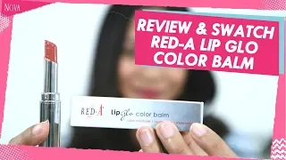 Lip Balm Lokal Pigmented! Review & Swatch Red-A Lip Glo Color Balm