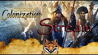 [СТРИМ] sid meier's civilization colonization 4 religion and revolution мультиплеер. Россия. Часть 1