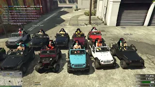 GTA 5 Roleplay#124 Xe Jeep Đồ Chơi Phượt Lên Núi Ma Và Cái Kết Rợn Người Cả Team Bỏ Chạy !!!