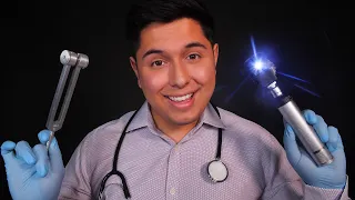 ASMR | Detailed Ear to Ear Medical Exam | Eyes, Ears, Mouth, Nose, & MORE